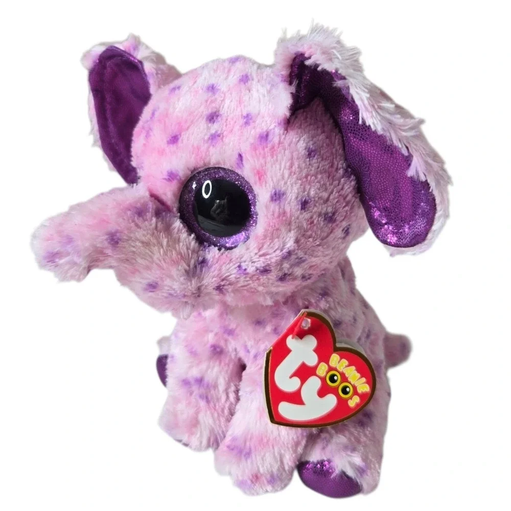 Ty Eva Elephant Beanie Boos Plush 6
